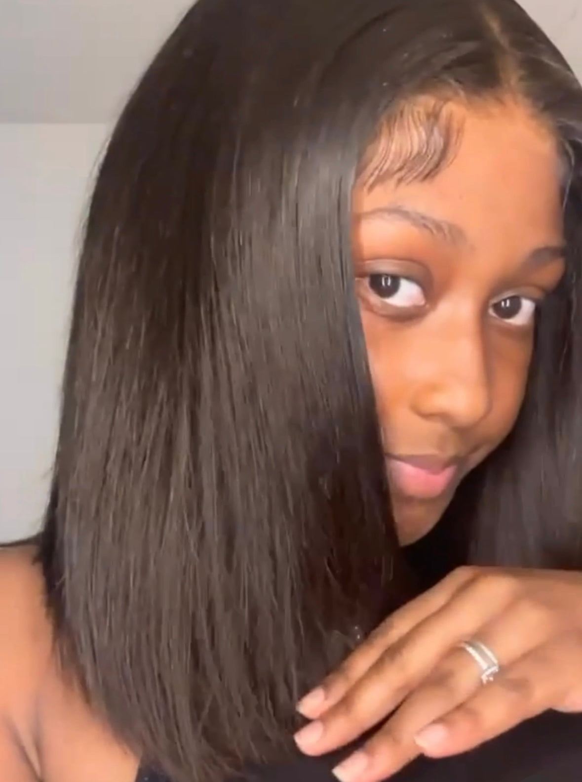 Ready-to-Wear Brazilian Straight 5x5 HD lace bob wig