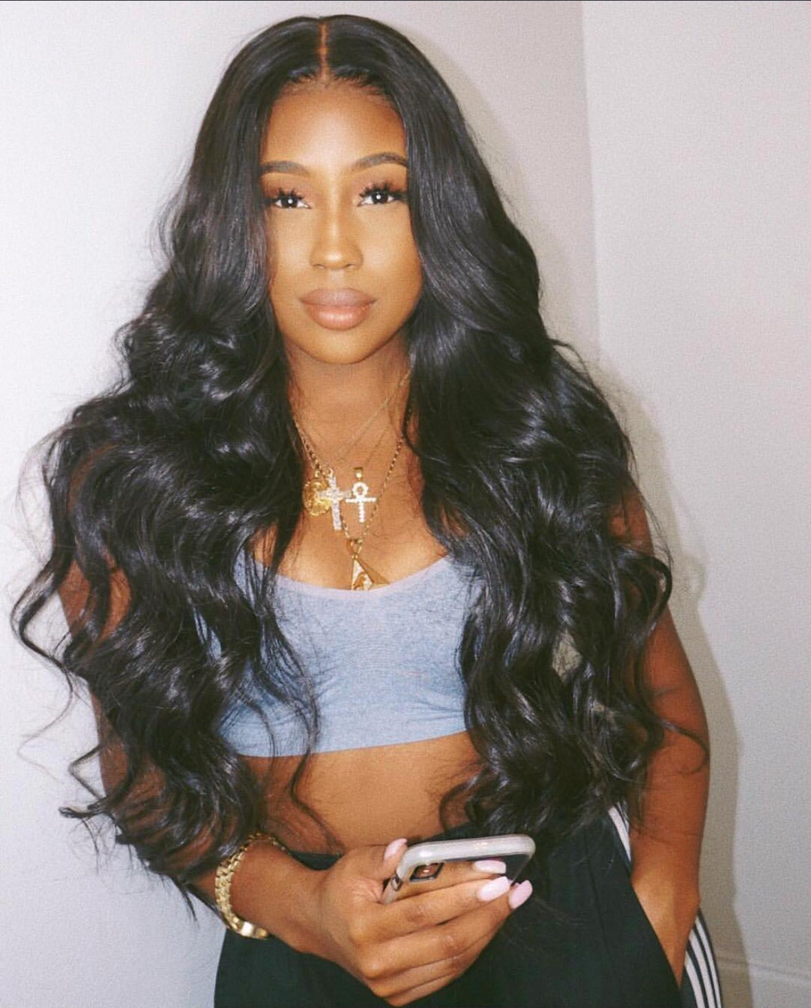 Glueless Wig: Peruvian Body Wave