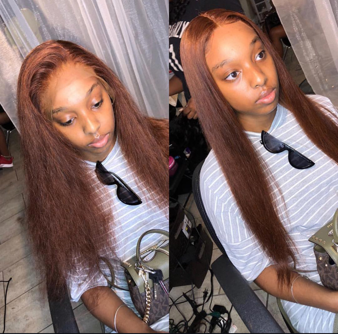 Glueless Wig: Brazilian Wavy
