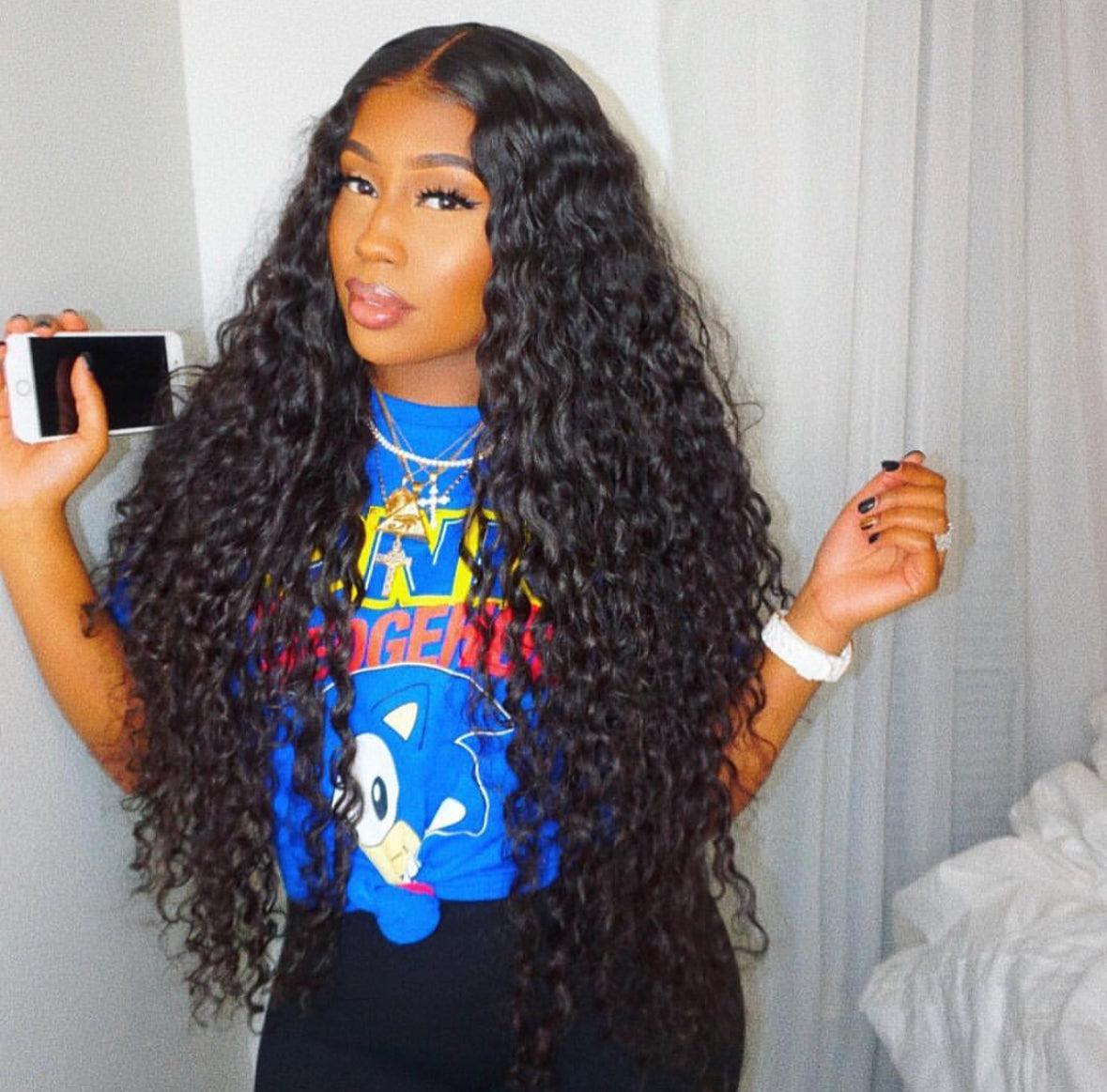 No Lace Wig: Malaysian Curly