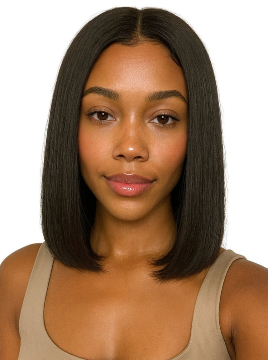 Ready-to-Wear Brazilian Straight 5x5 HD lace bob wig